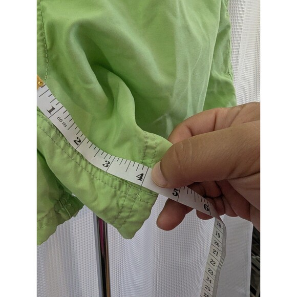 Molokai Surf Co. Swim Trunks Men's Small Lime Green Design 3-Pockets (B01) - Picture 7 of 7